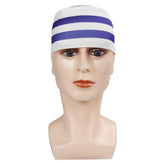 One Piece Stirnband Halloween Karneval Kostüm Zubehör Schal Piratenkorps Crick Geistermann Anime